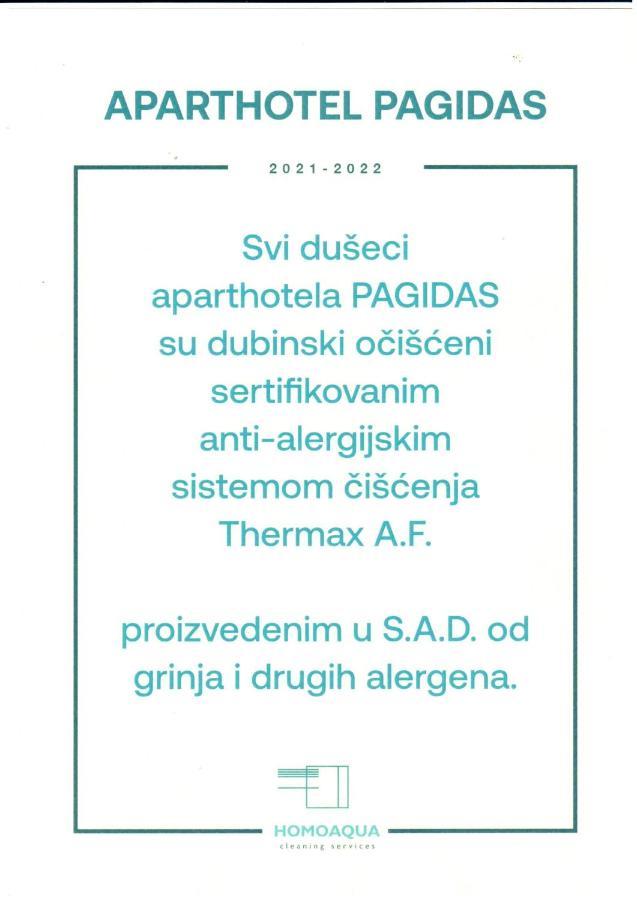Aparthotel Pagidas Ханиоти Экстерьер фото